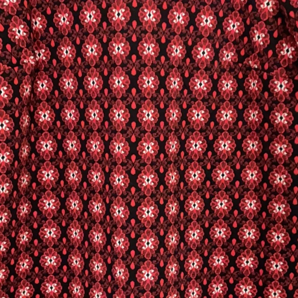 LOFT Ann Taylor Jacquard Scroll Medallion Floral Shift Dress Size Large - Picture 3 of 8